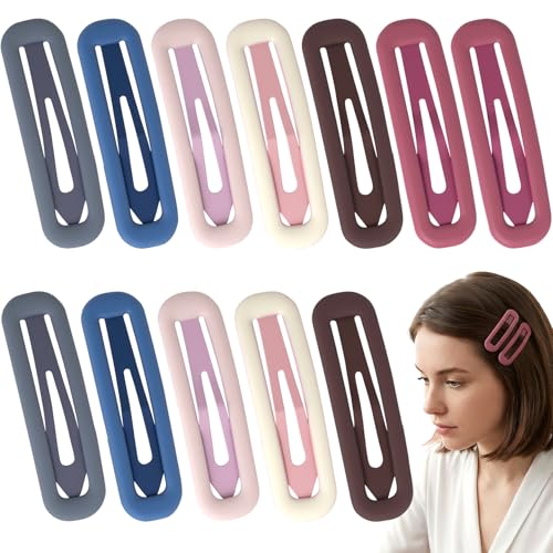 12 pzas pinzas de metal antideslizantes para cabello miniatura 1