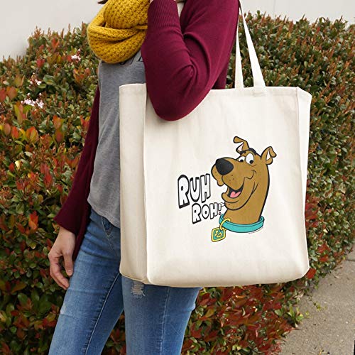 Image of Scooby-Doo Ruh Roh Grocery Travel Reusable Tote Bag