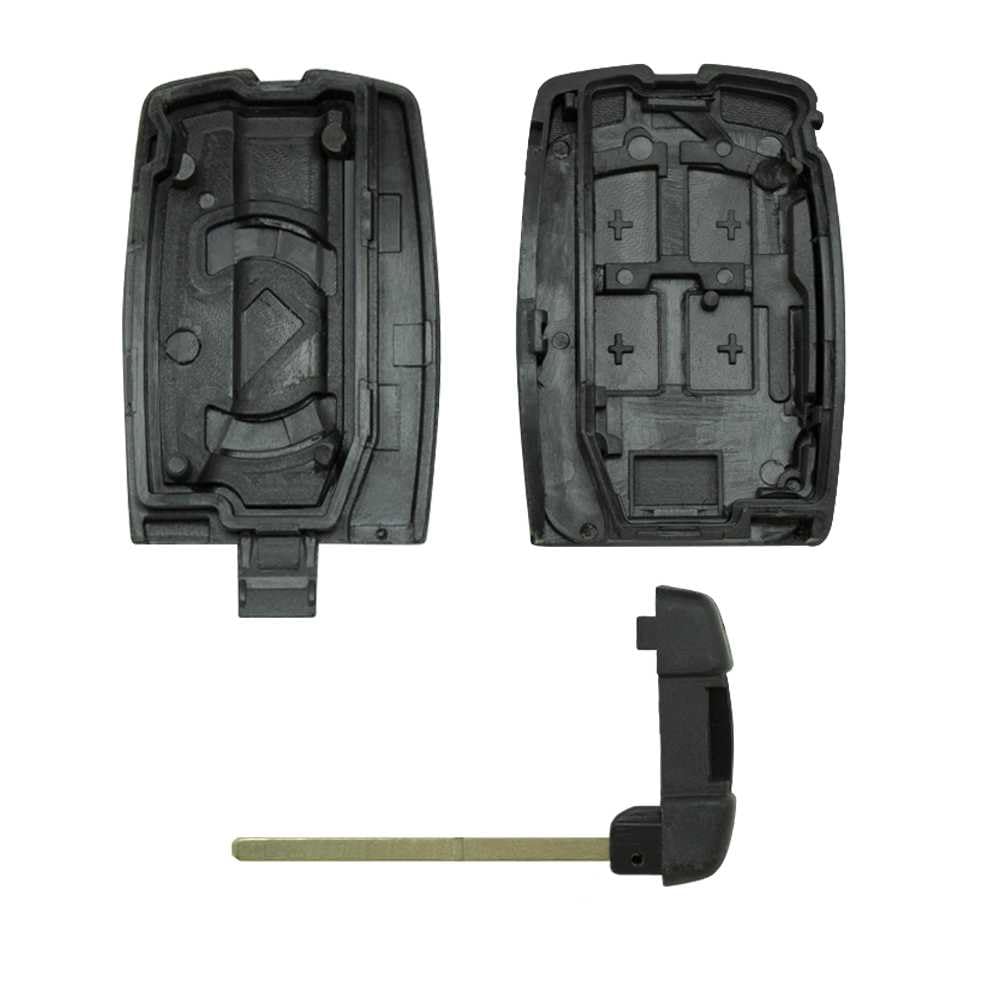 OcioDual Guscio per Chiave a 5 Pulsanti Compatibile con Land Rover Freelander 2, Custodia Telecomando Auto, Custodia Chiavi Auto, Sostituzione Shell Case