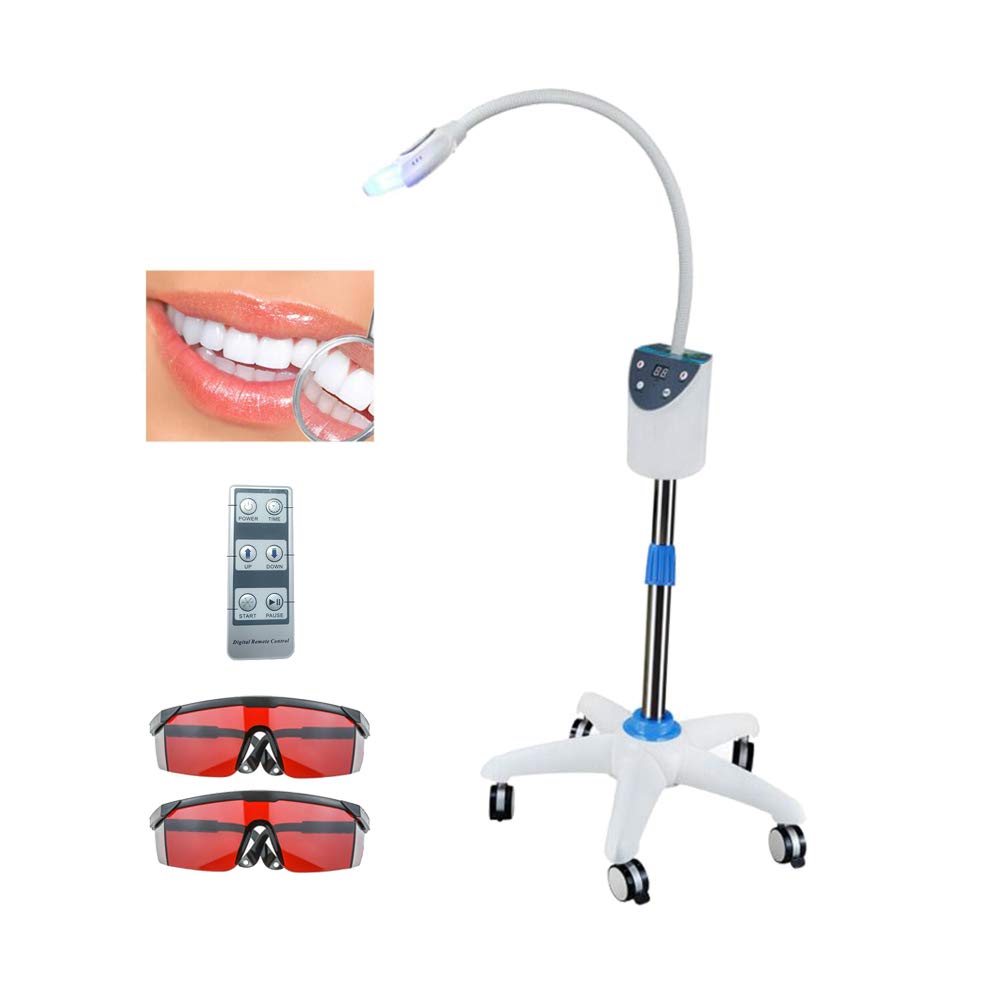 Fencia Mobile Dental Teeth Whitening Light LED Cold Bleaching Accelerator Machine Oral Care Teeth Whitening Lamp Machine Professional