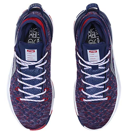 Tênis masculino LI-NING YU Shuai Series Professional Basketball Shoes Drive Foam Forro Amortecimento