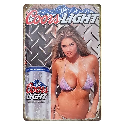 Vintage Decor Signs Retro Metal Sign Man Cave Garage Kitchen Decor Bar Pub Club Cafe Home Restaurant Wall Decor Art Sign Post Signs Size 12” x 8” Inch BG02