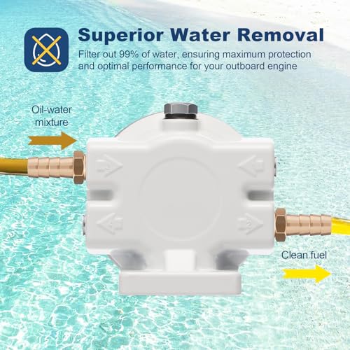 R12T Fuel/Water Separator Assembly, for Outboard Marine Engine, 10 Micron by KOFIL - Image 3