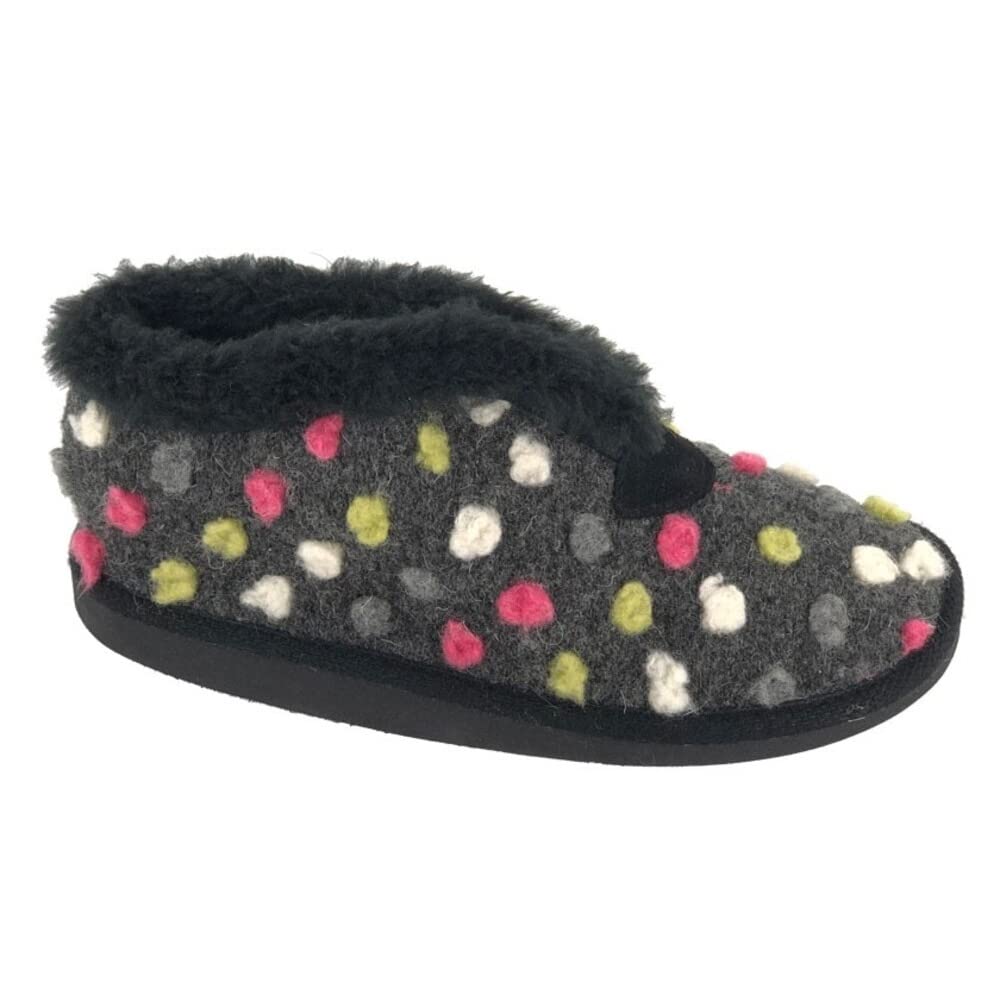 Sleepers Tilly - Babbucce calde da donna (37 EUR) (Fucsia/Multi)