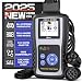 KZYEE KC601 Heavy Duty Scan Tool, HD Truck Diagnostic Scanner Transmission DPF Code Reader/Eraser with Live Data/ECU Info for J1587/J1708 J1939 Class 8 Diesel Trucks