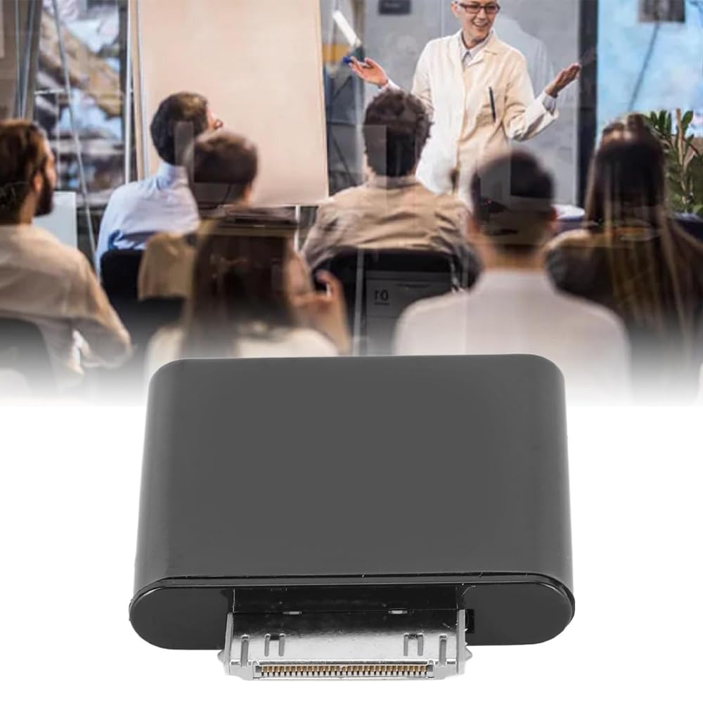 Trasmettitore audio Bluetooth per iPod Adattatore Bluetooth wireless a 30 pin per altoparlanti domestici Trasmette l'audio della TV