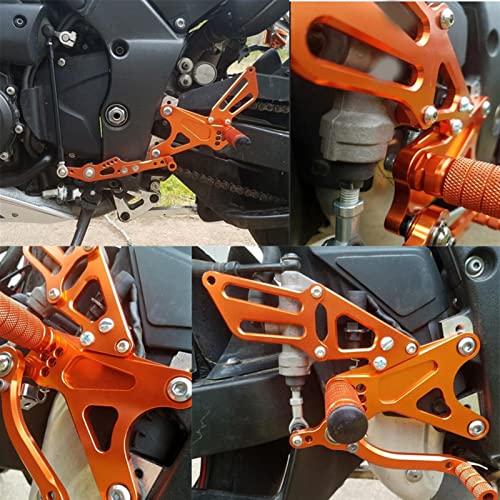 Ensemble pied arrière Yamaha R1 commandes reculées piste 09-14 - 2