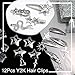 SAWINDA 12Pcs Silver Star Hair Clips Y2K Snap Hair Barrettes Cross Snake Hair Clips for Women Sun Pendant Water Drop No Slip Hairpins Y2K Hair Accessories for Girls