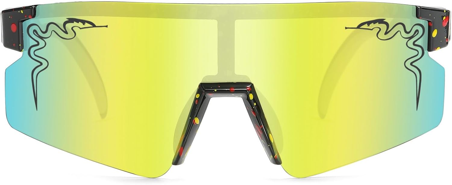 Cycling Sunglasses UV400 Outdoor Men Women Adults Youth Boys Girls Kids Baseball Sport Softball Goggles