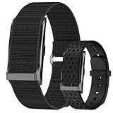 HERFST Smart Health Wristband, Bluetooth Connected Wearable Fitness Tracker, 1ATM Water Resistant, Smart Bracelet, Multiple Data Monitoring Functions, Sleep & Step, 127 Exercise Modes, 2 Bands