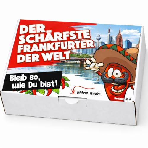 Der schärfste Frankfurter der Welt - ein witziges und originelles Geschenk zum Umzug, Neuanfang...