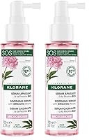 Klorane Sos Soothing Serum With Organic Peony 100ML - Sensitive Scalp (Pack of 2)