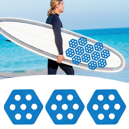 Tapis Antidérapant Paddle Teksome 12 Pièces Pad Hexagonal Skimboard