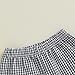 Nibbcoa Kids Toddler Boys Girls Gingham Pants Elastic Waist Plaid Loose Baggy Trousers Casual Spring Fall Bottoms Sweatpants (P-Black, 2-3 Years)