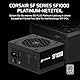 CORSAIR SF1000 (2024) Vollständig Modulares Geräuscharmes 80 Plus Platinum ATX-Netzteil – ATX 3.1-Kompatibel – PCIe 5.1-Fähig – SFX-to-ATX-Halterung im Lieferumfang Enthalten – Schwarz