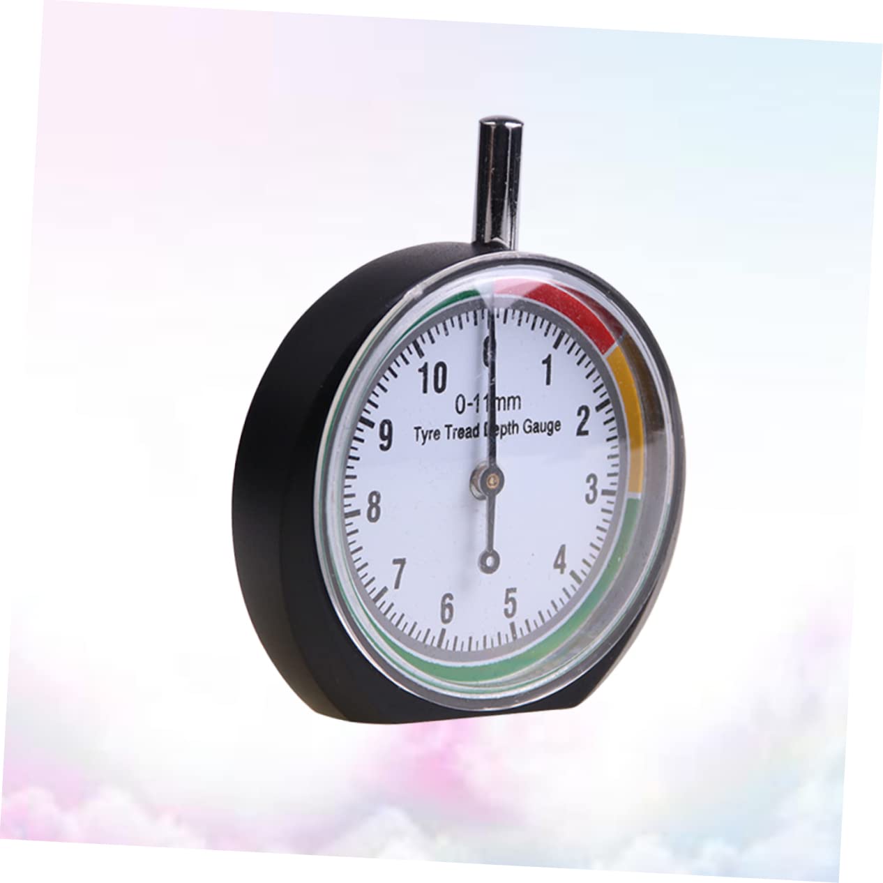3pezzi Tyre Tread Depth Gauge Strumento Misurazione Profondità Battistrada Pneumatici Facile Design e