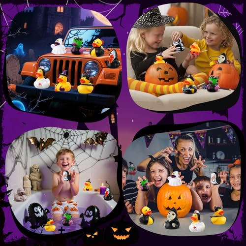 Halloween Advent Calendar 2026, Horror Rubber Ducks with 2 Hidden Figures - image 5