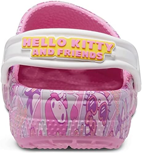 Crocs Unisex Classic Hello Kitty Clog, Pink, Numeric_8 US Men | Image 1