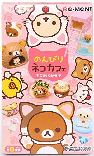 Re-Ment Rilakkuma Japanese Cat Cafe Miniature Blind Box