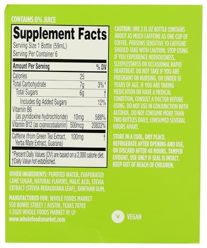 Image of 365 by Whole Foods Market Energy Shot, Cherry Limeade, 2 Fl Oz