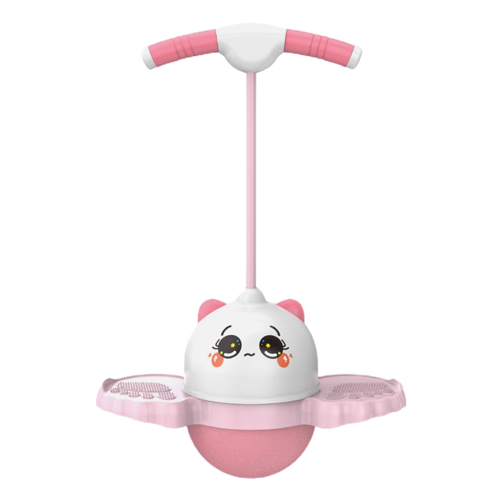 Balance Training Equipment, Fun Jumping Toy, Anti-Slip Bounce Ball Big, 31.5x14.96 Inches Easy-Grip Handle Design, Outdoor for Playtime, Exercise, and 800g