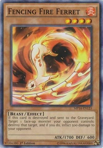Miniatura 1 de YU-GI-OH! - Esgrima Hurón de Fuego (MP14-EN123) - Mega Pack 2014-1ª Edición - Común