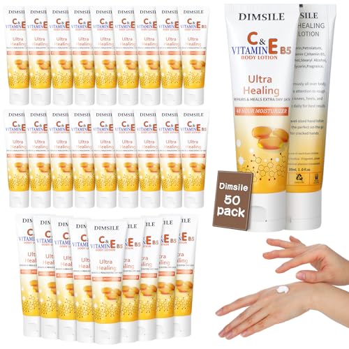 Jergens Ultra Healing Dry Skin Lotion, Hand and Body Moisturizer for Quick Absorption into Extra Dry Skin with Hydralucence Blend, Vitamins C, E and B5, White, 21 oz, Pack of 3