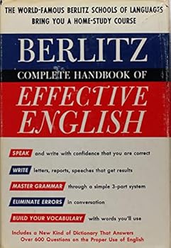 The Berlitz Complete Handbook of Effective English