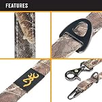 Browning Pet Leashes, Classic Webbing Camo Leash One Size, One Size, Realtree MAX-7