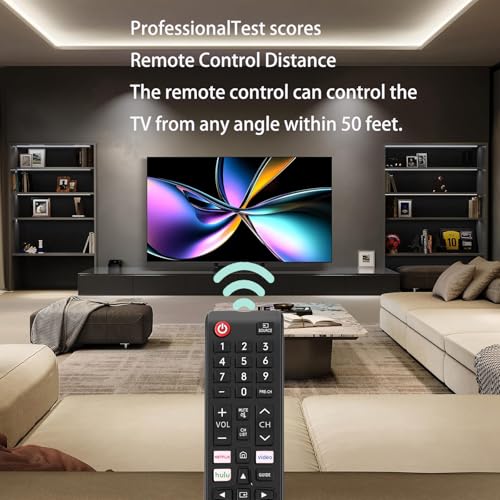 Image of EONCHARM Universal Remote Control for All Samsung TV Compatible with All Samsung LCD LED HDTV 3D Smart TVs Models