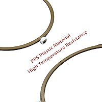 Vista 3 de Anillo giratorio de microondas de 7.45 pulgadas, soporte para bandeja de vidrio, anillo interior de repuesto, para microondas, placa giratoria