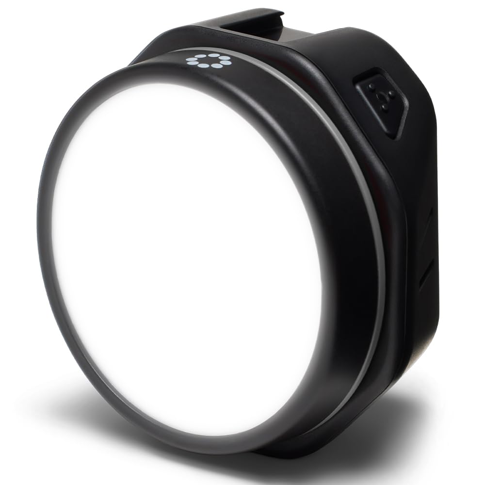 Joby Beamo Reel Luz LED de Nueva Generación, para Creadores de Contenidos, Cámara Compacta sin Espejo o Smartphone (JB01836-​BWW)