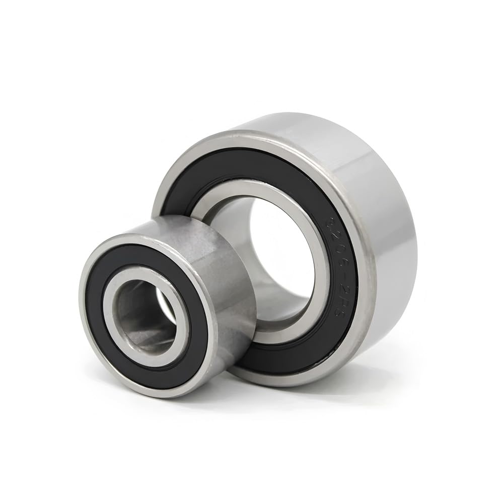 1 pieza 3919-2RS/2RZ Rodamientos de bolas de contacto angular de pared fina 95 mm x 130 mm x 26 mm, peso ligero, diseño económico, rodamiento suave para dispositivos mecánicos compactos, junta de goma