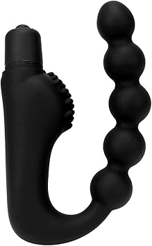 Masajeador de próstata Anal Butt Plug Vibrador Masaje de ...