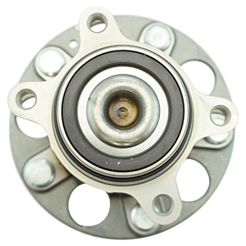 Image of TRQ Rear Left and Right Wheel Bearing and Hub Assembly Set 2 Piece Compatible with 06-11 Honda Civic DX 06-09 Civic LX 13-15 EX EX-L SI 2015 SE 2012 SI Coupe Sedan HF Sedan
