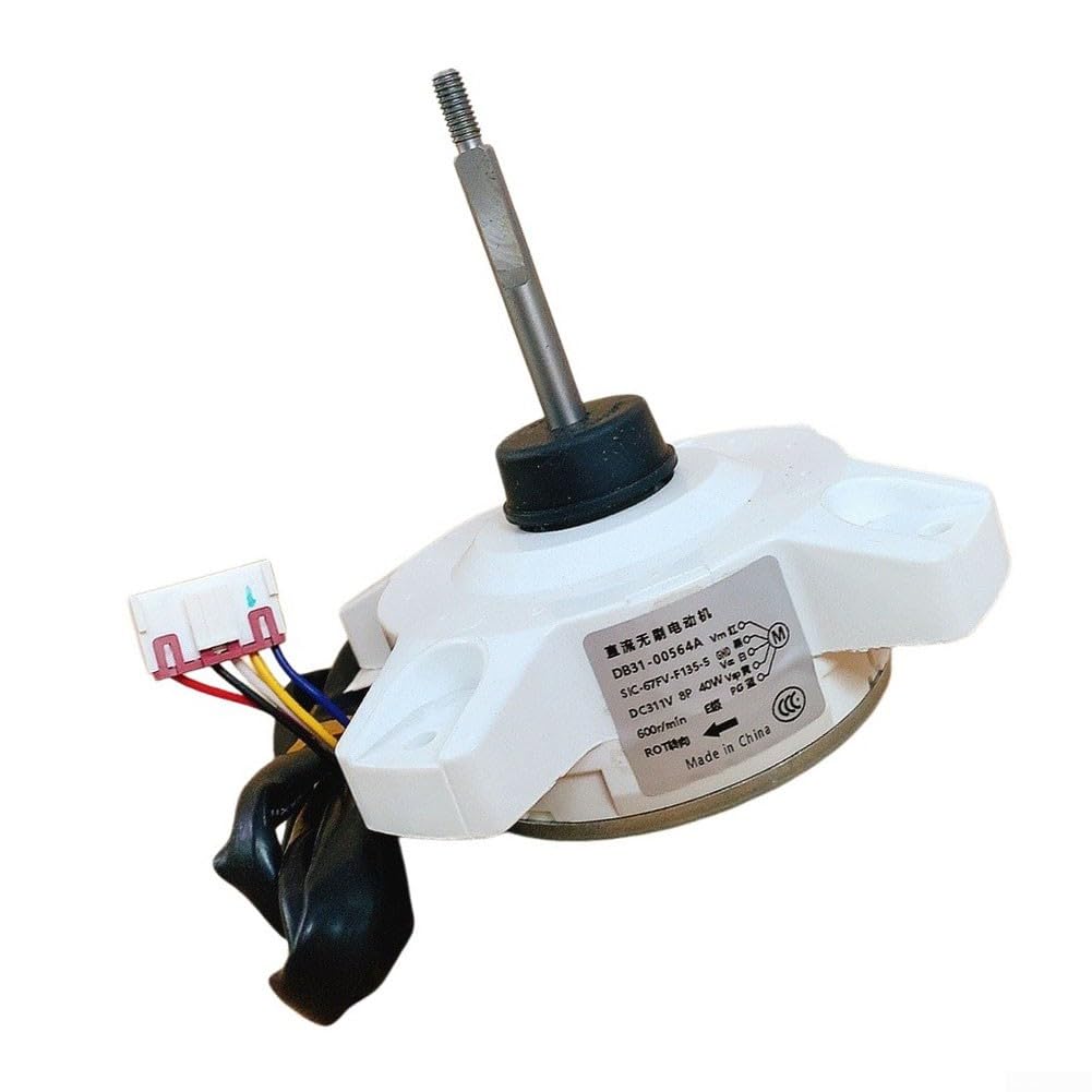 Bürstenloser DC-Klimaanlagen-Lüftermotor, DC310 V, 24 W, geräuscharm, effizienter Kühlmotor mit 8 mm Schaft und 96 mm Kabel, für AC-Reparatursysteme