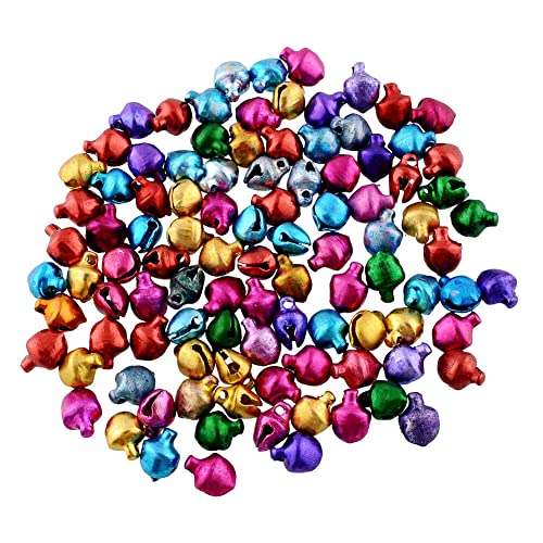 EliteKoopers 6mm Jingle Bell Beads For Xmas Craft Christmas Charms Jewellery Decor Item, Mixed - Image 2