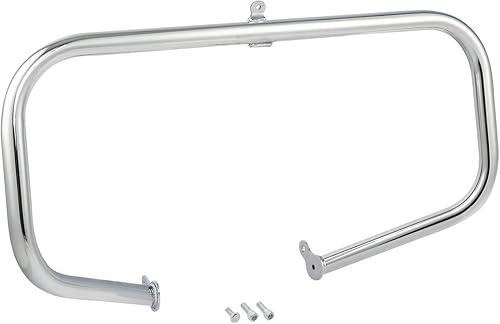 Miniatura 3 de XMT-MOTO Barra de choque de carretera cromada para Harley Davidson Touring Road King Street Glide Electra Glide CVO y modelos Trike 2009-2024