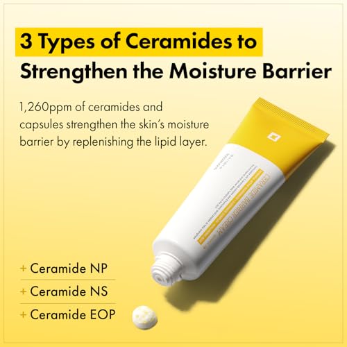 Image of TOSOWOONG Ceramide Barrier Cream for Dry & Sensitive Skin, Hydrating, Dewy