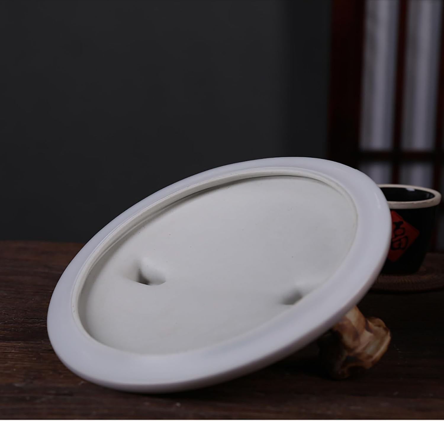 Ceramic Rice Bucket With Lid, Ceramic Rice Containe, Rice Storage Box Cylinder, Classic Home Food Storage Porcelain Bottle, Tea Can With Lid, Beans Corns Wheat Oatmeal Grain Storage Bin(10KG)(Capacity