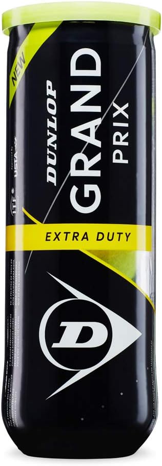Dunlop Grand Prix (Extra Duty) Hard Court Tennis Balls (Case)