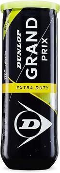 Dunlop Grand Prix (Extra Duty) Hard Court Tennis Balls (Case)