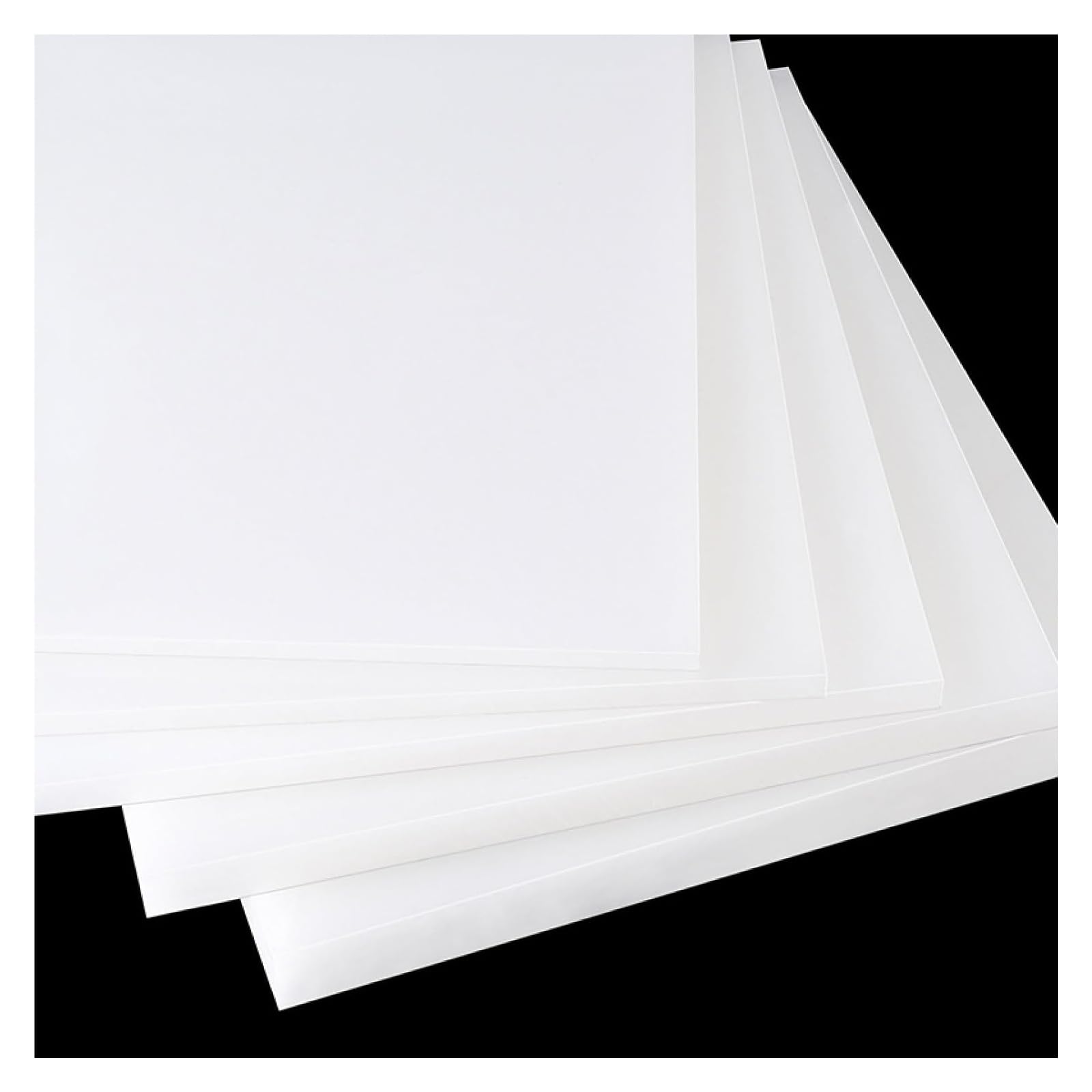 Nylon-Kunststoffplatten, 4–6 mm dicke Platten, hochfeste Polyamidplatten for Industrie- und Heimwerkeranwendungen(200 * 200 * 5mm*10pcs)