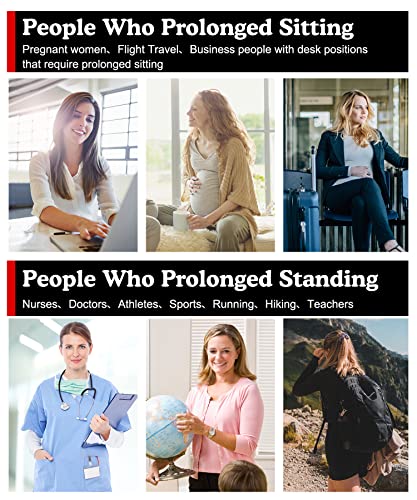 Aoliks Compression Socks for Women & Men 4 Pairs, Best Support for Nurses Running Travel4