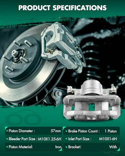 Image of SCITOO Front Right Brake Caliper 19B2585 Fit For Acura For CL 2001-2003