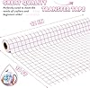 HTVRONT Clear Vinyl Transfer Tape Roll 12" x 10FT (30.5cm x 305cm) Medium Tack Red Grid Transfer Tape for Cricut Silhouette Cameo, No Residue Vinyl Transfer Paper for DIY Crafts Cups Windows Stickers #5