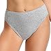 Wingslove 3 Pack Plus Size Underwear for Women, High Cut Panties Comfort Soft Breathable Underwear Ladies Full Coverage Panty