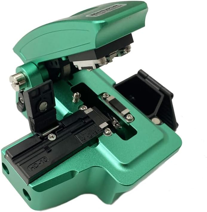 Metase MT-10 Fiber Cleaver Cable Cutting Knife FTTT Fiber Optic Knife Tools Cutter High Precision Cleaver Automatic Cutting (1 pcs)
