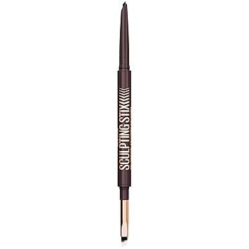 MAYBELLINE Sculpting Stix 2-in-1 Eyeliner, Dual Ended Brown Eye Liner With Up to 24HR Wear, Smudge and Sweat-Resistant Eye Makeup Formula, Smooth Espresso, 1 Count