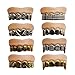 X Hot Popcorn 12 Pcs Funny Gold Teeth Ugly Fake Teeth Prank Toy Plastic Troubled Teeth, for Halloween Christmas Decoration
